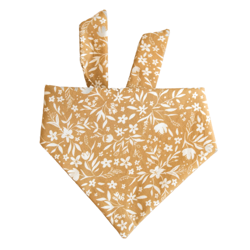 FLORA OCHRE Bandana