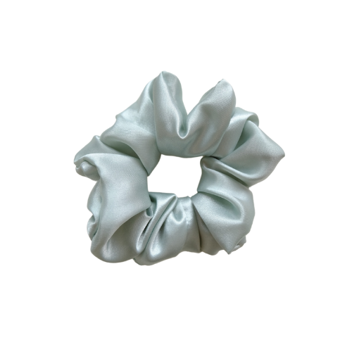 SILKY Teal Scrunchie